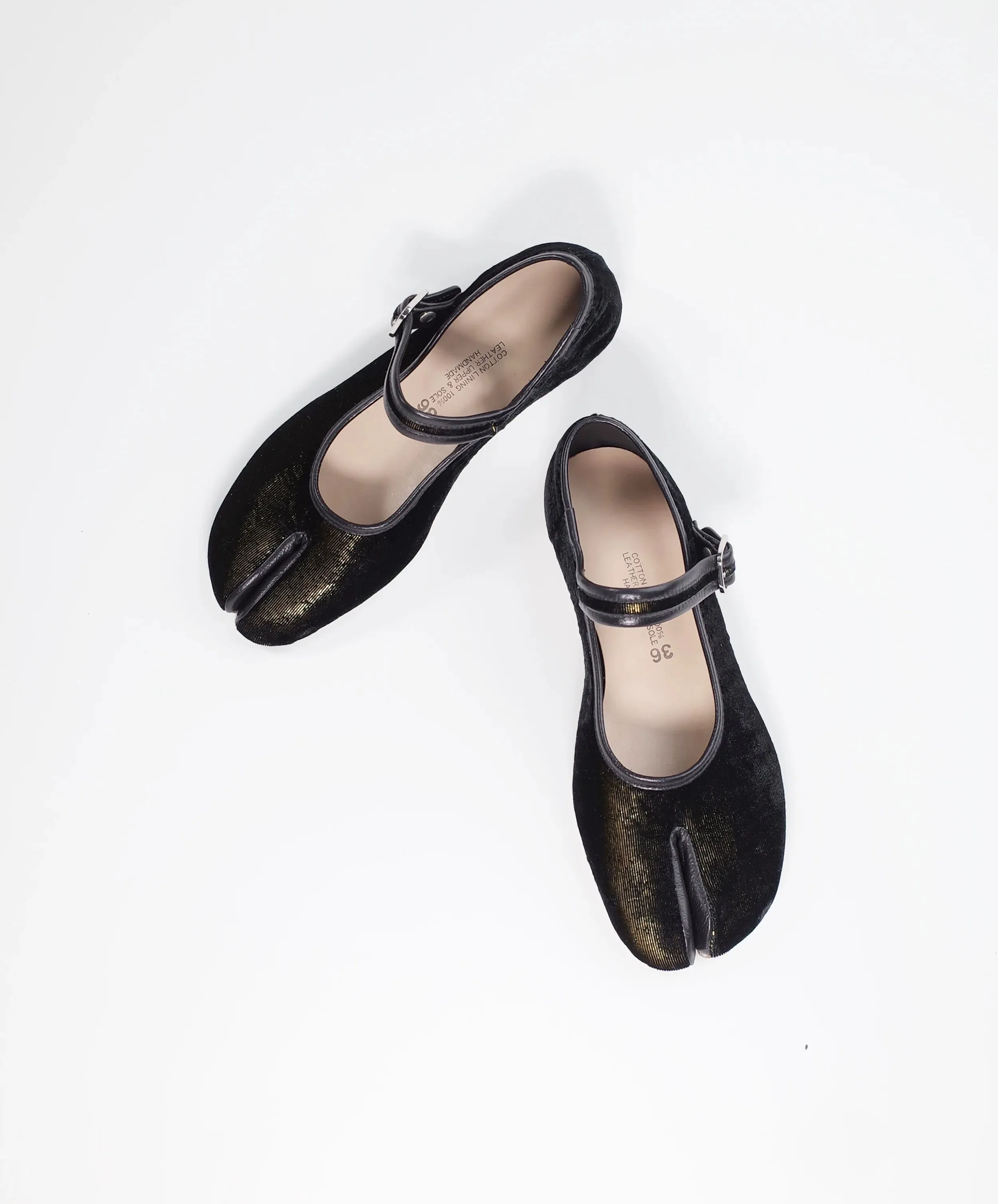 Ninja Split-Toe Mary Jane Flats
