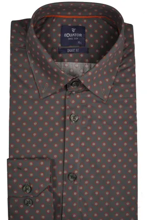 Olive Semi-Formal Shirt