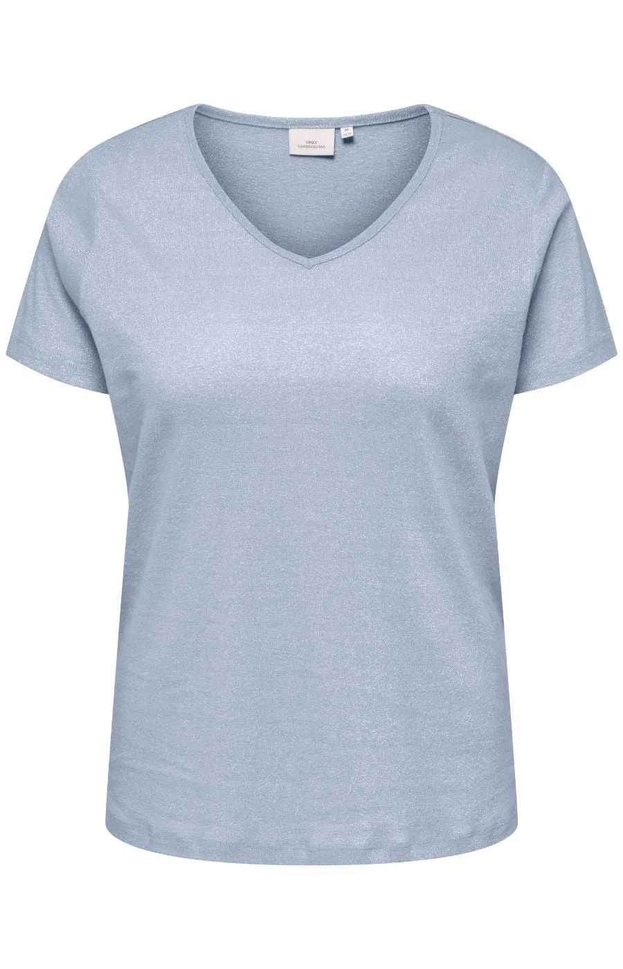 Only Carmakoma Melodi T-Shirt in Blue