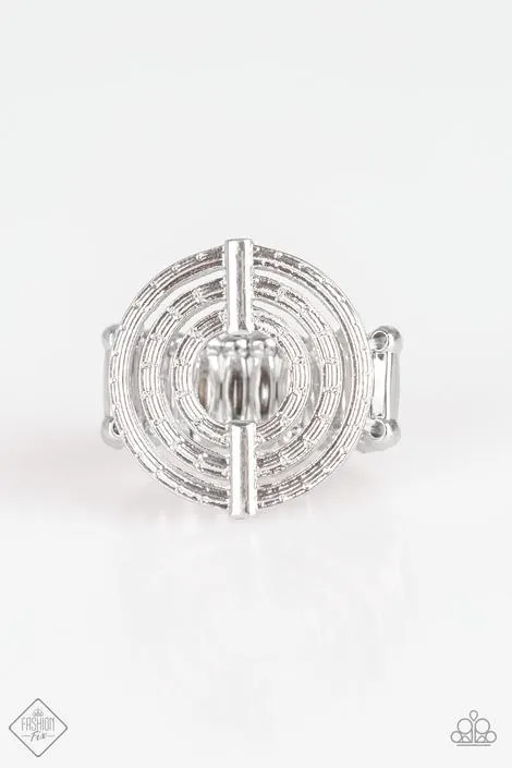 Paparazzi - Open Up - Silver Ring