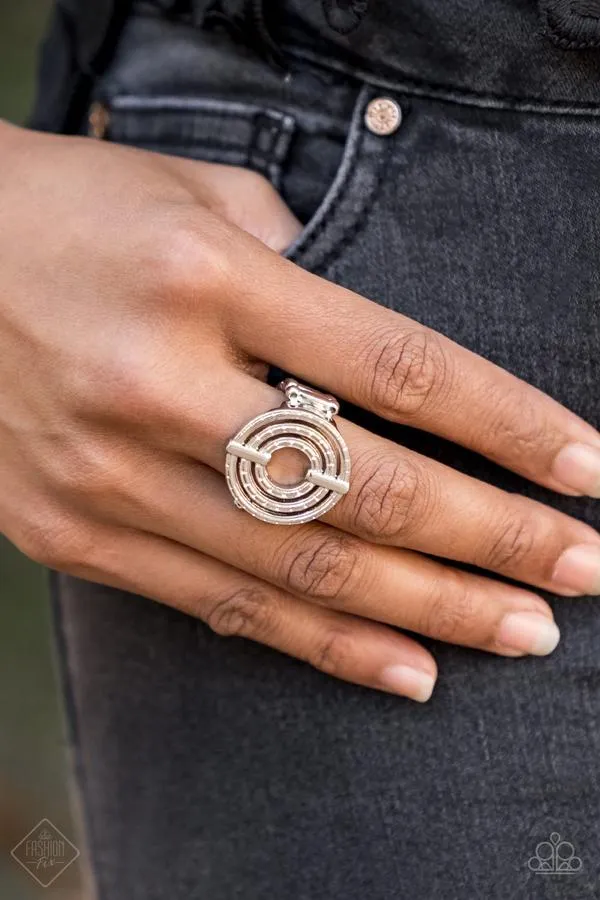 Paparazzi - Open Up - Silver Ring