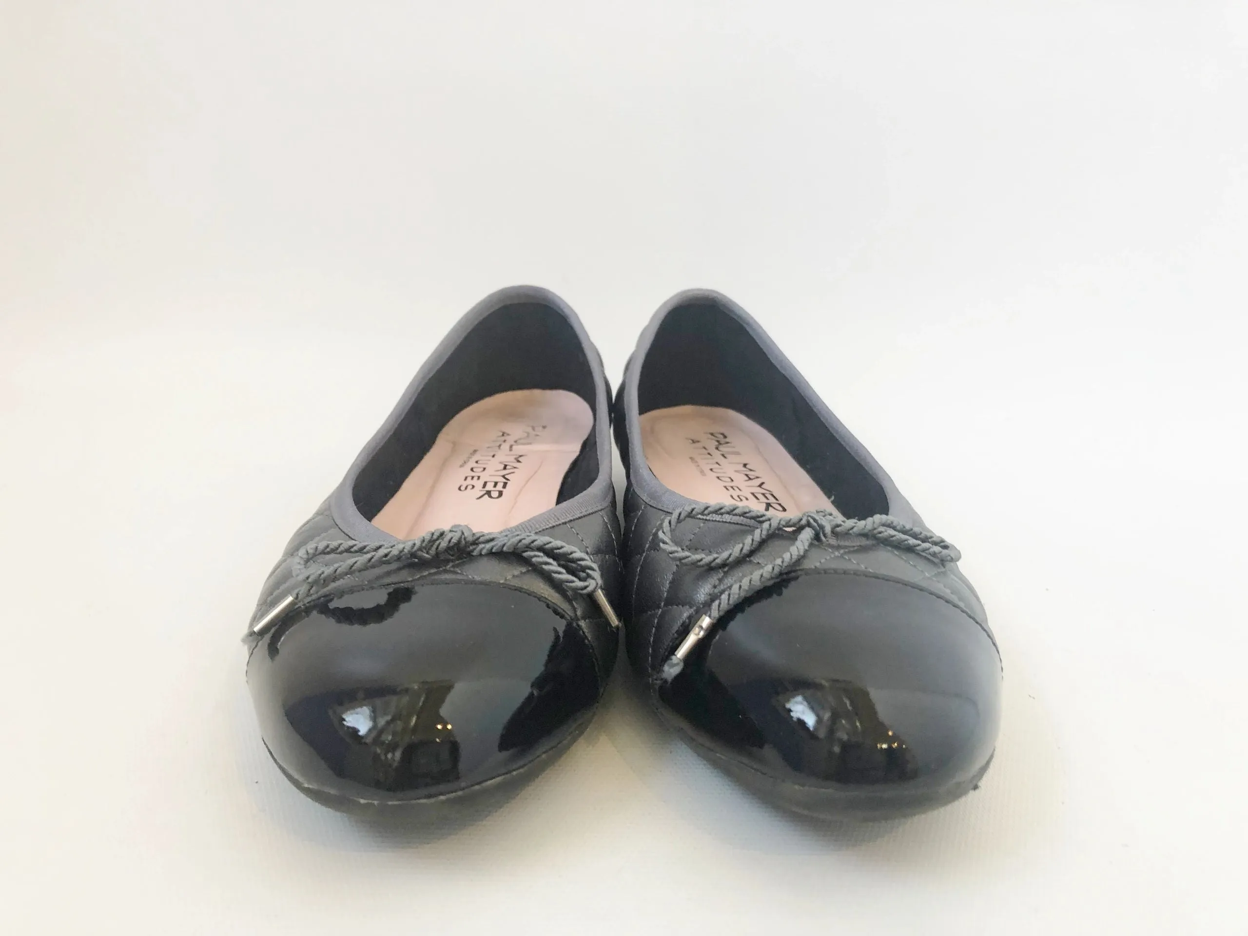 Paul Mayer Quilted Ballet Flats Size 9