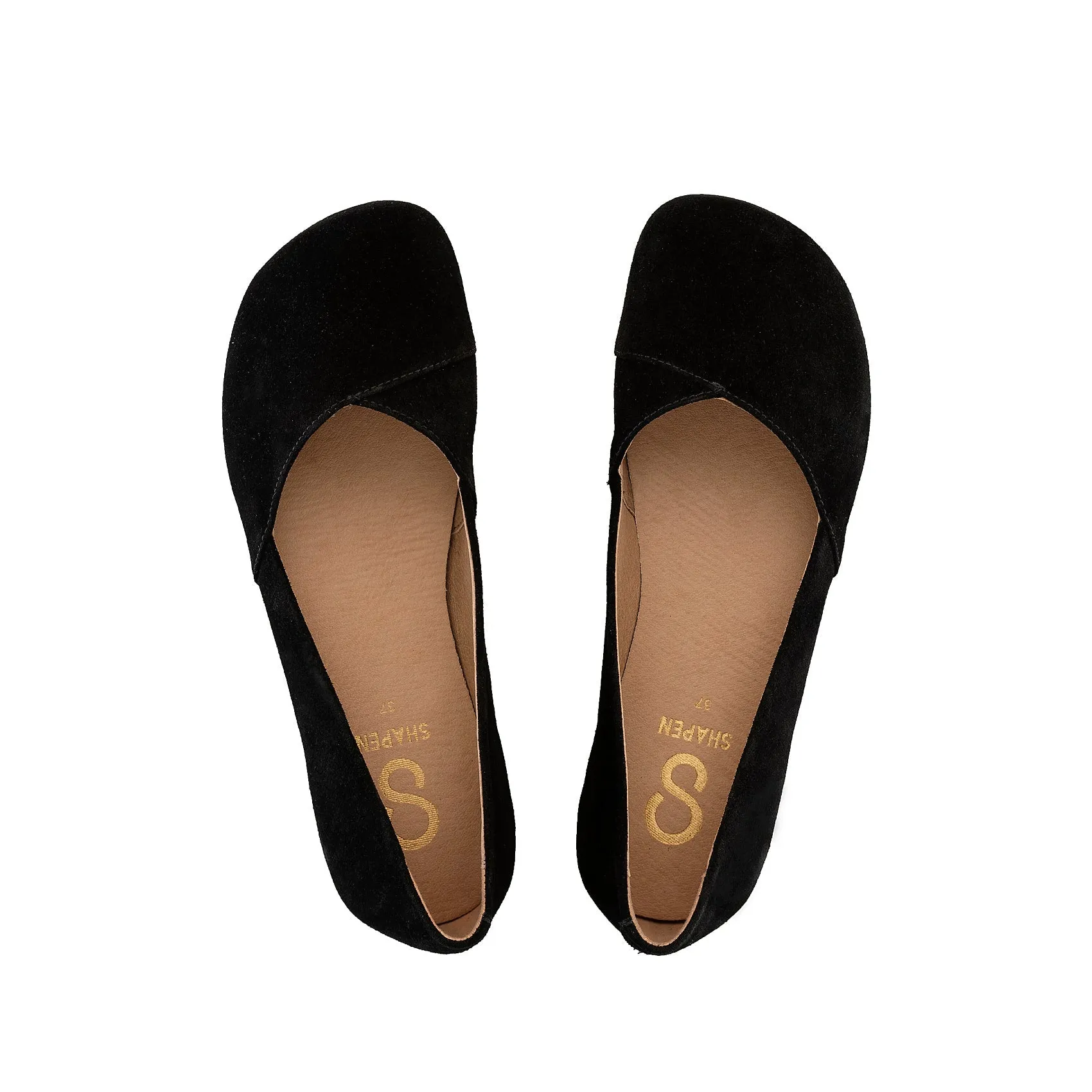 PEONY ballet flats suede