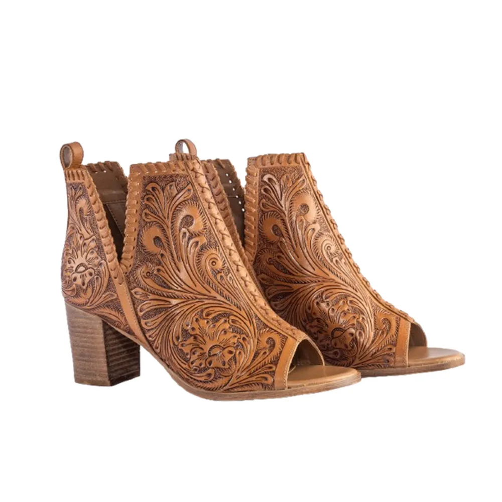 Persimmonee Heels In Brown
