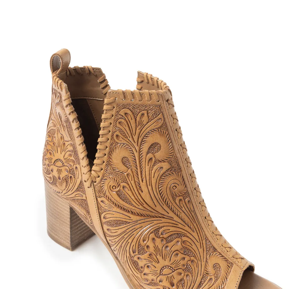 Persimmonee heels In Natural