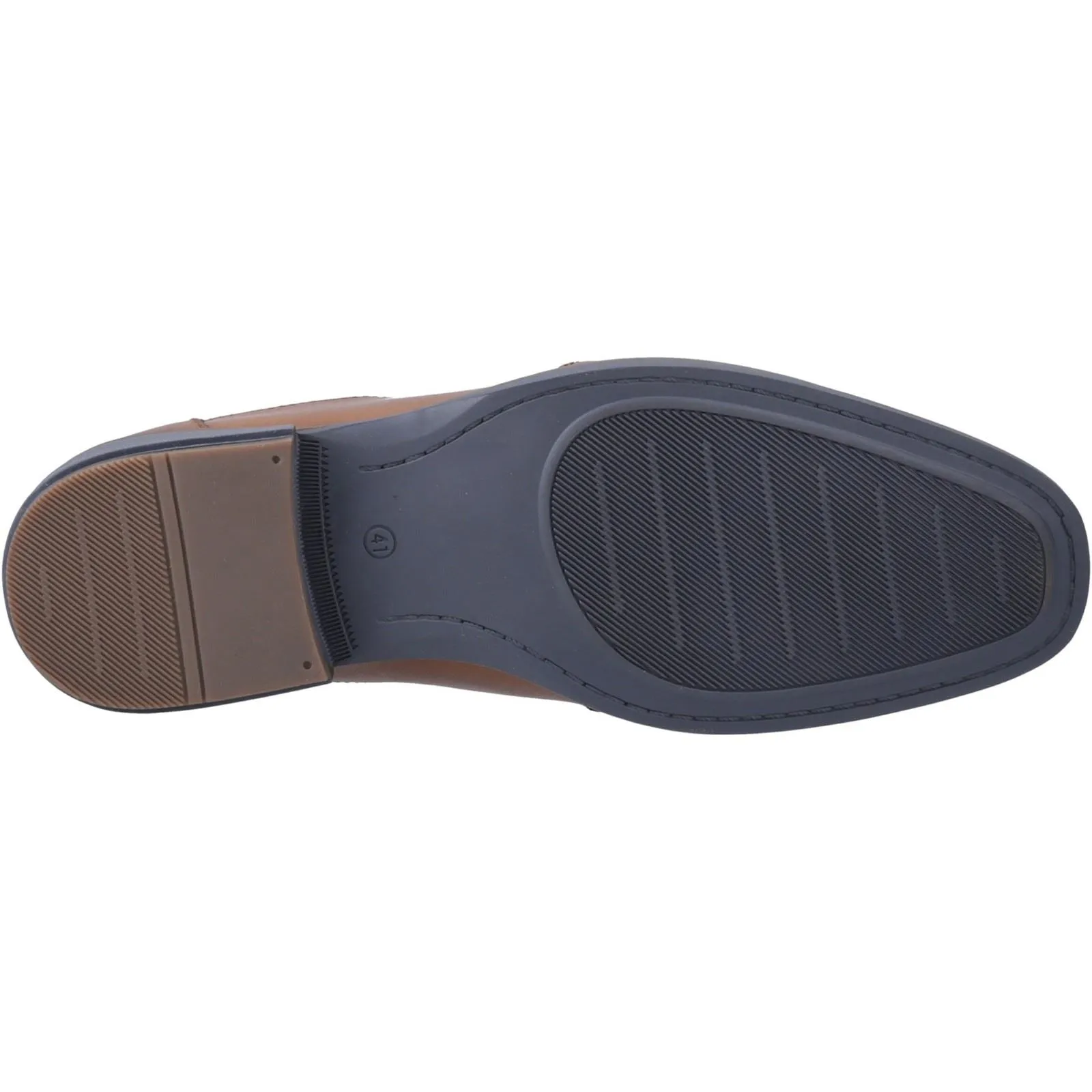 Pod Spear Leather Men's Cognac Slip-On Shoes