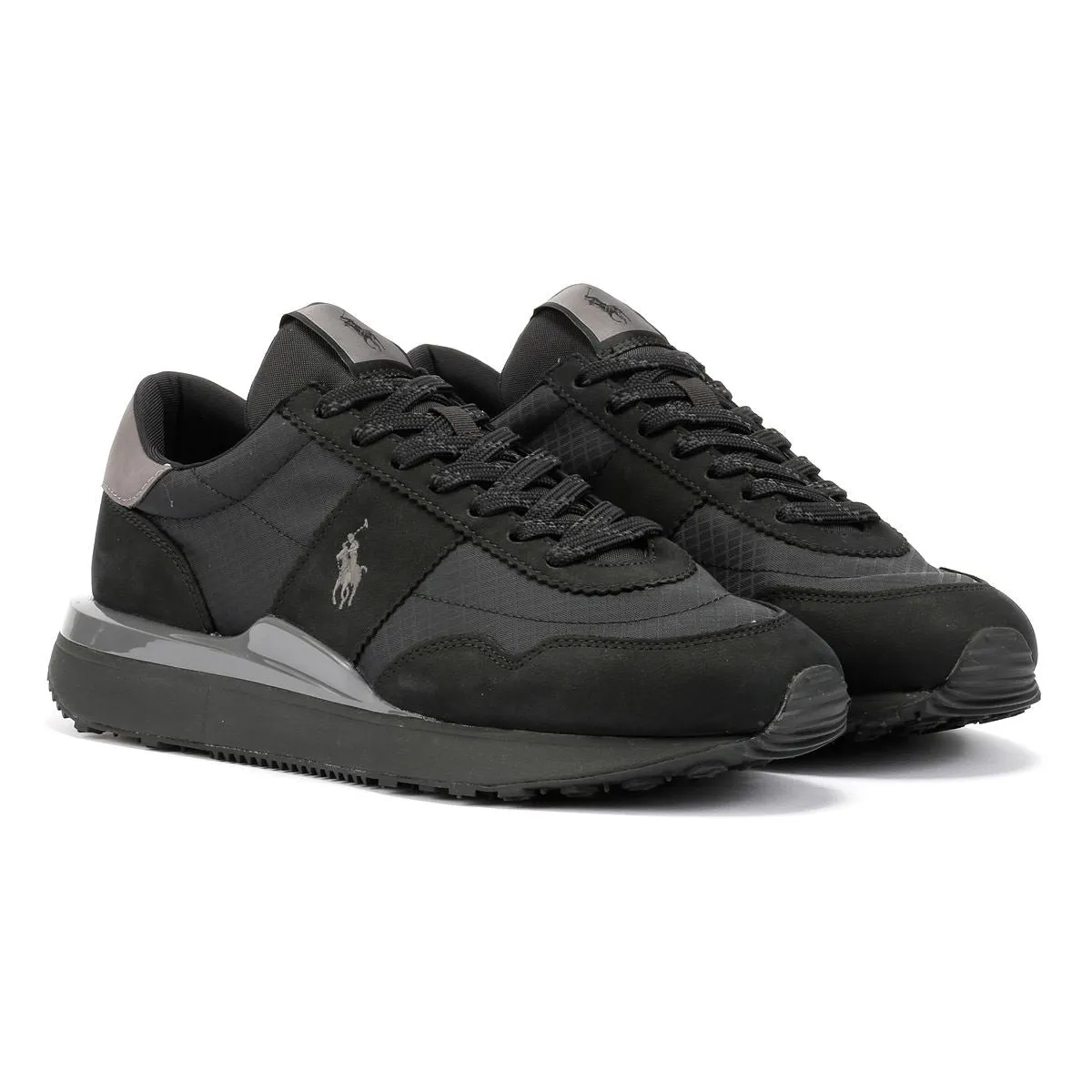 Polo Ralph Lauren Trainer 89 Men's Black/Grey Trainers