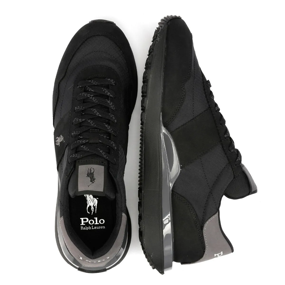 Polo Ralph Lauren Trainer 89 Men's Black/Grey Trainers