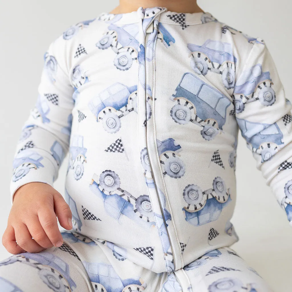 Posh Peanut Franklin Zippered Footie