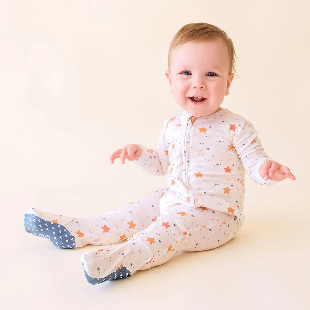 Posh Peanut Jetson Footie with Zipper