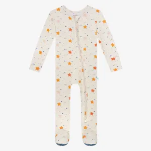 Posh Peanut Jetson Footie with Zipper