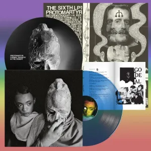 Protomartyr – LP   SLIPMAT "Formal Growth In The Desert" [IMPORT Blue Vinyl w/ zine, poster and SLIPMAT] – New LP