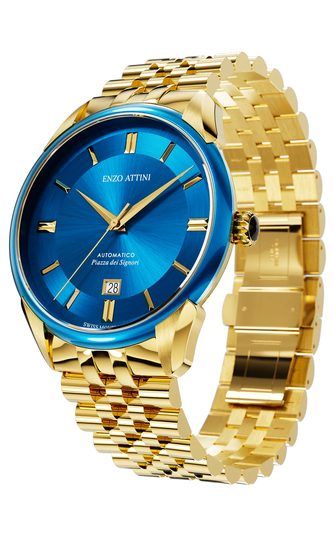 "Piazza dei Signori" Automatic - President Bracelet / Swiss Movement
