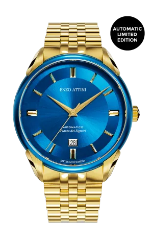 "Piazza dei Signori" Automatic - President Bracelet / Swiss Movement