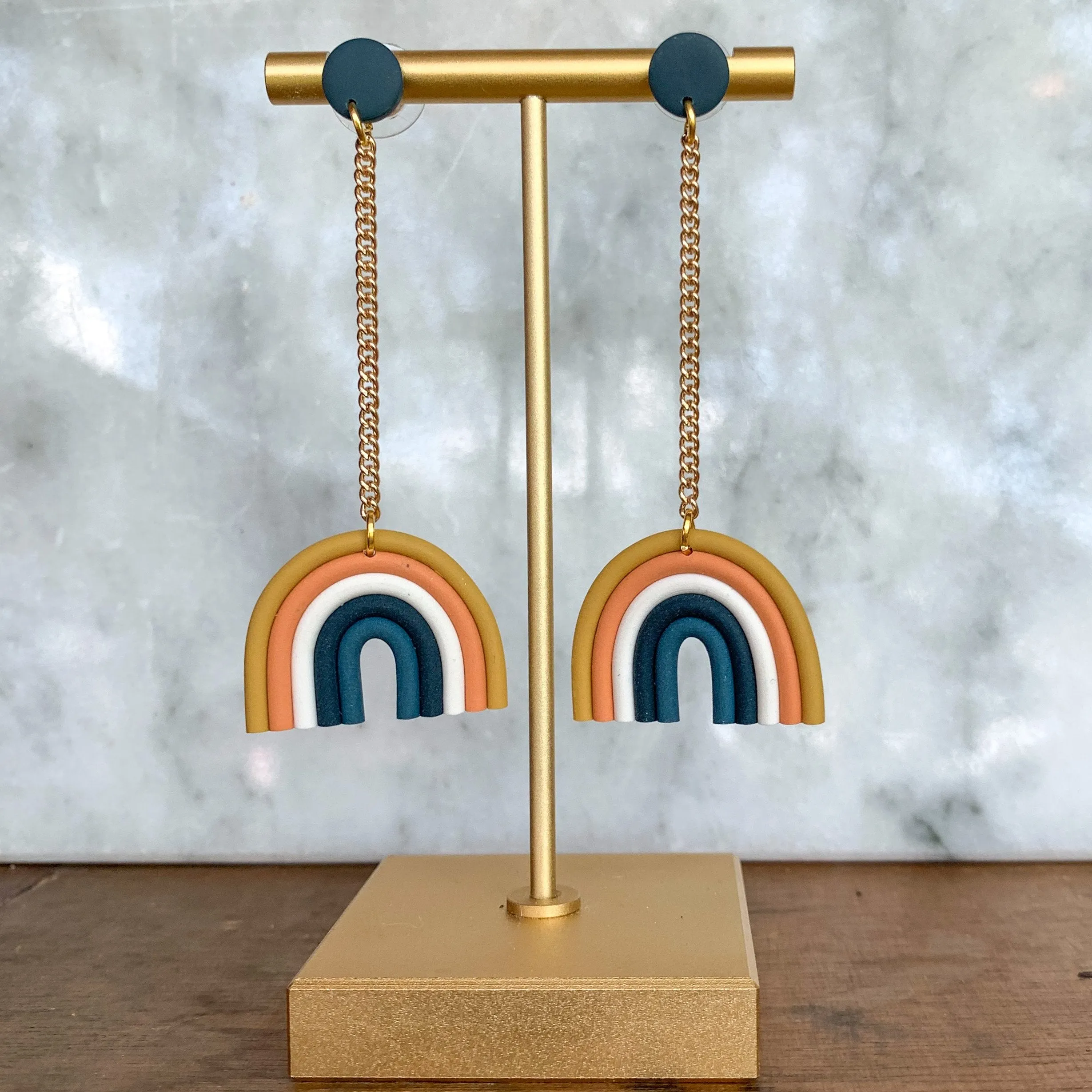 Rainbow Dangle Earring - More Colors Available