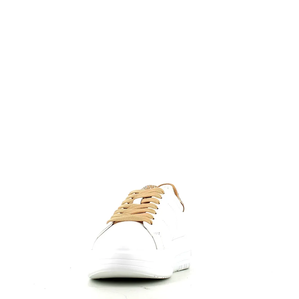 Regarde Le Ciel Regina Trainer White Leather