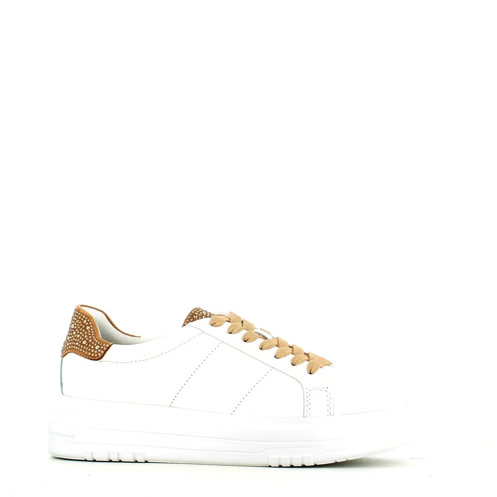 Regarde Le Ciel Regina Trainer White Leather