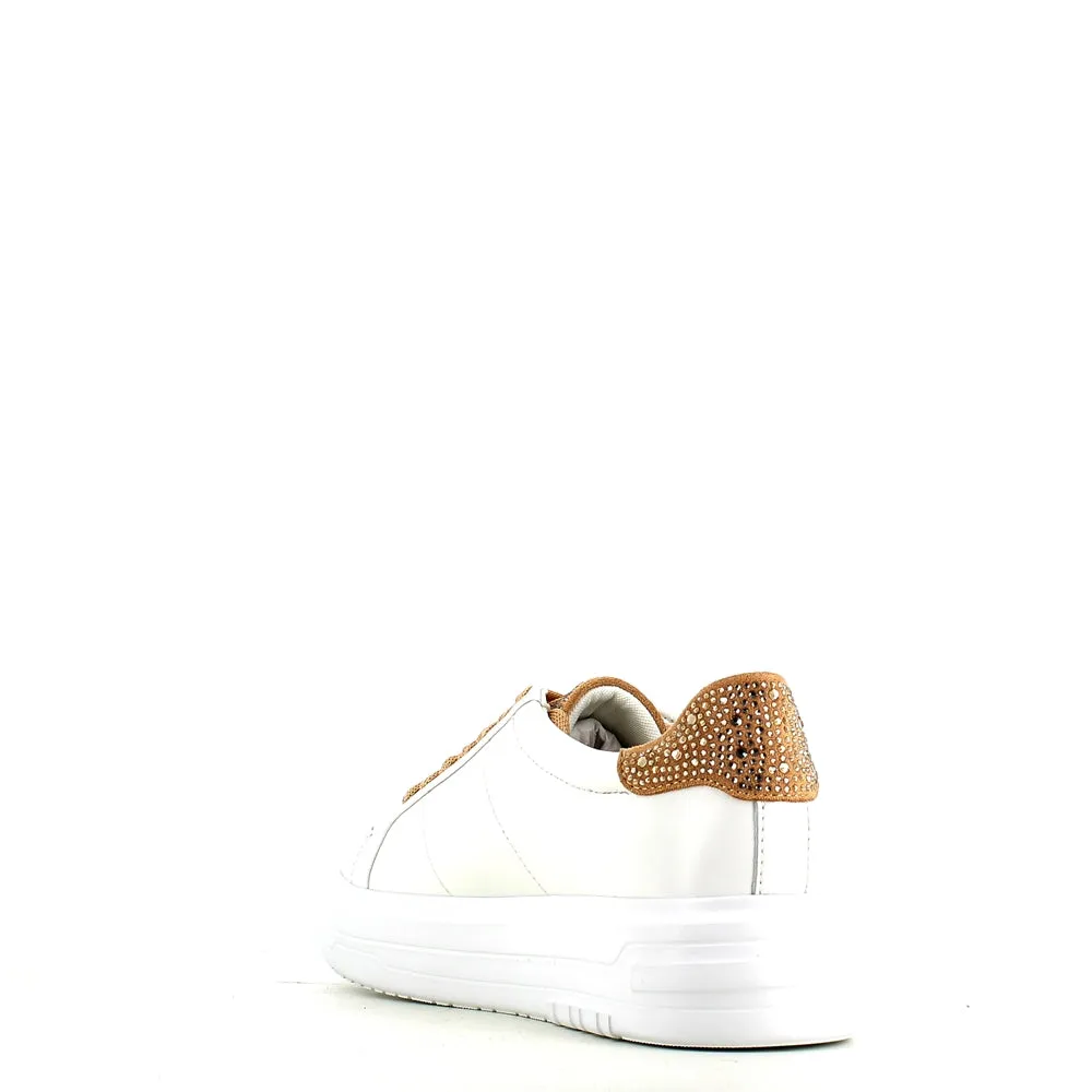 Regarde Le Ciel Regina Trainer White Leather