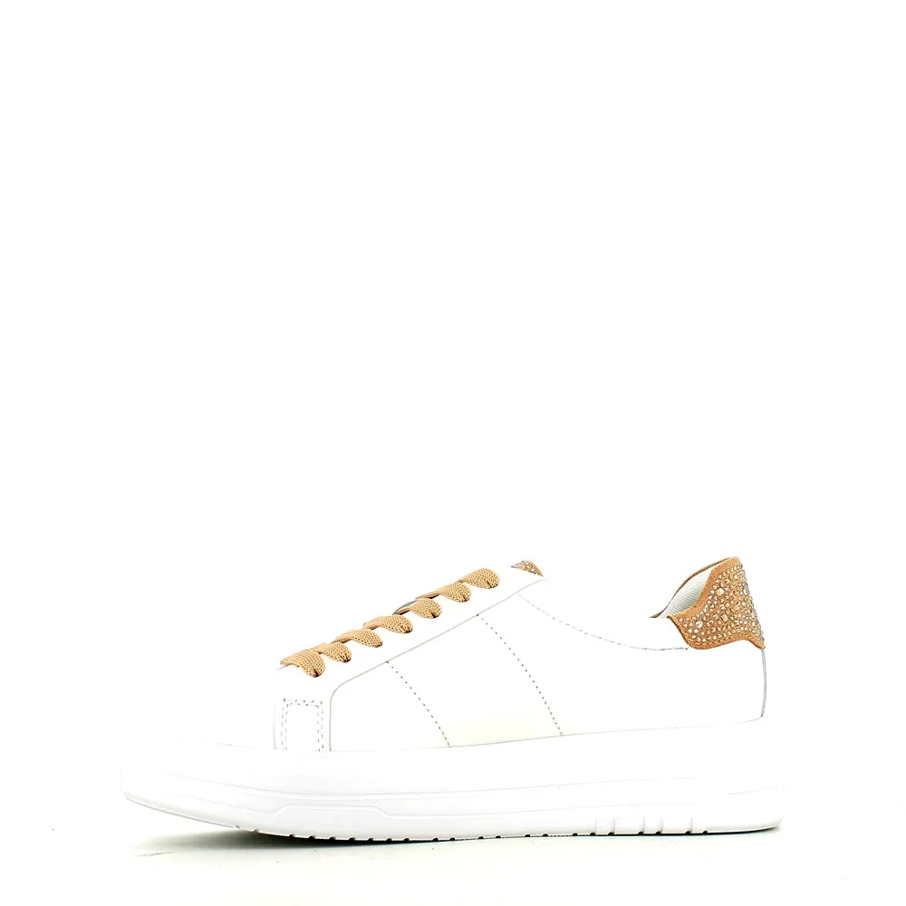Regarde Le Ciel Regina Trainer White Leather