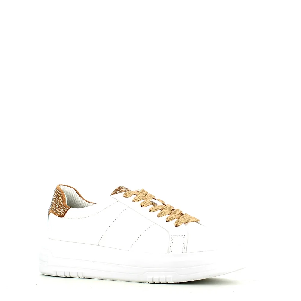 Regarde Le Ciel Regina Trainer White Leather