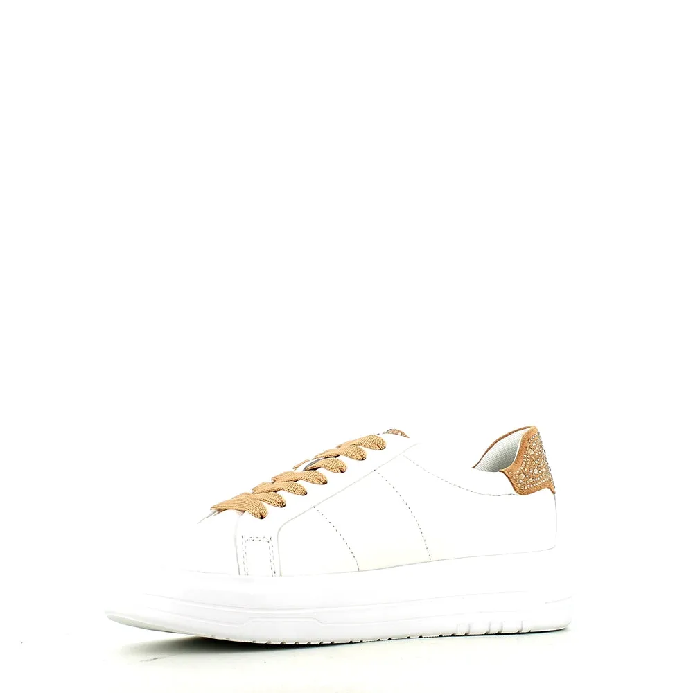 Regarde Le Ciel Regina Trainer White Leather