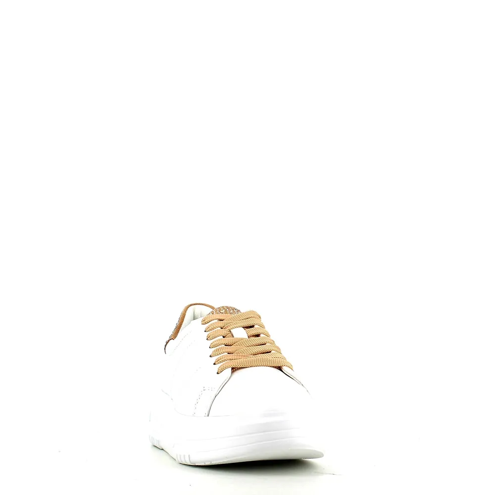 Regarde Le Ciel Regina Trainer White Leather