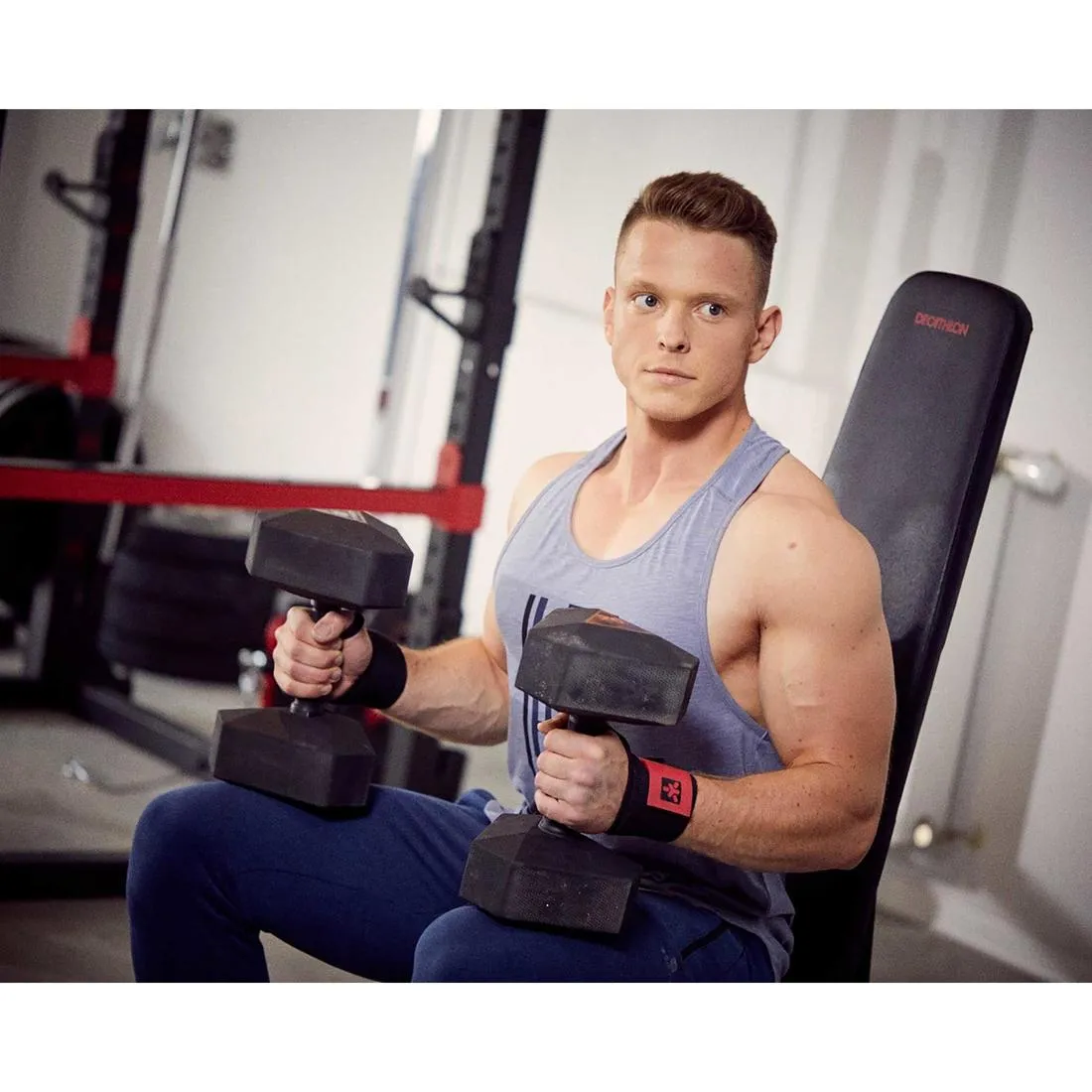 Reinforced Flat/Inclined Weights Bench