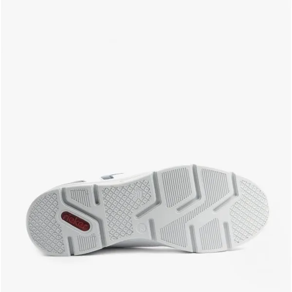 Rieker 16426-40 Mens Trainers White Combi