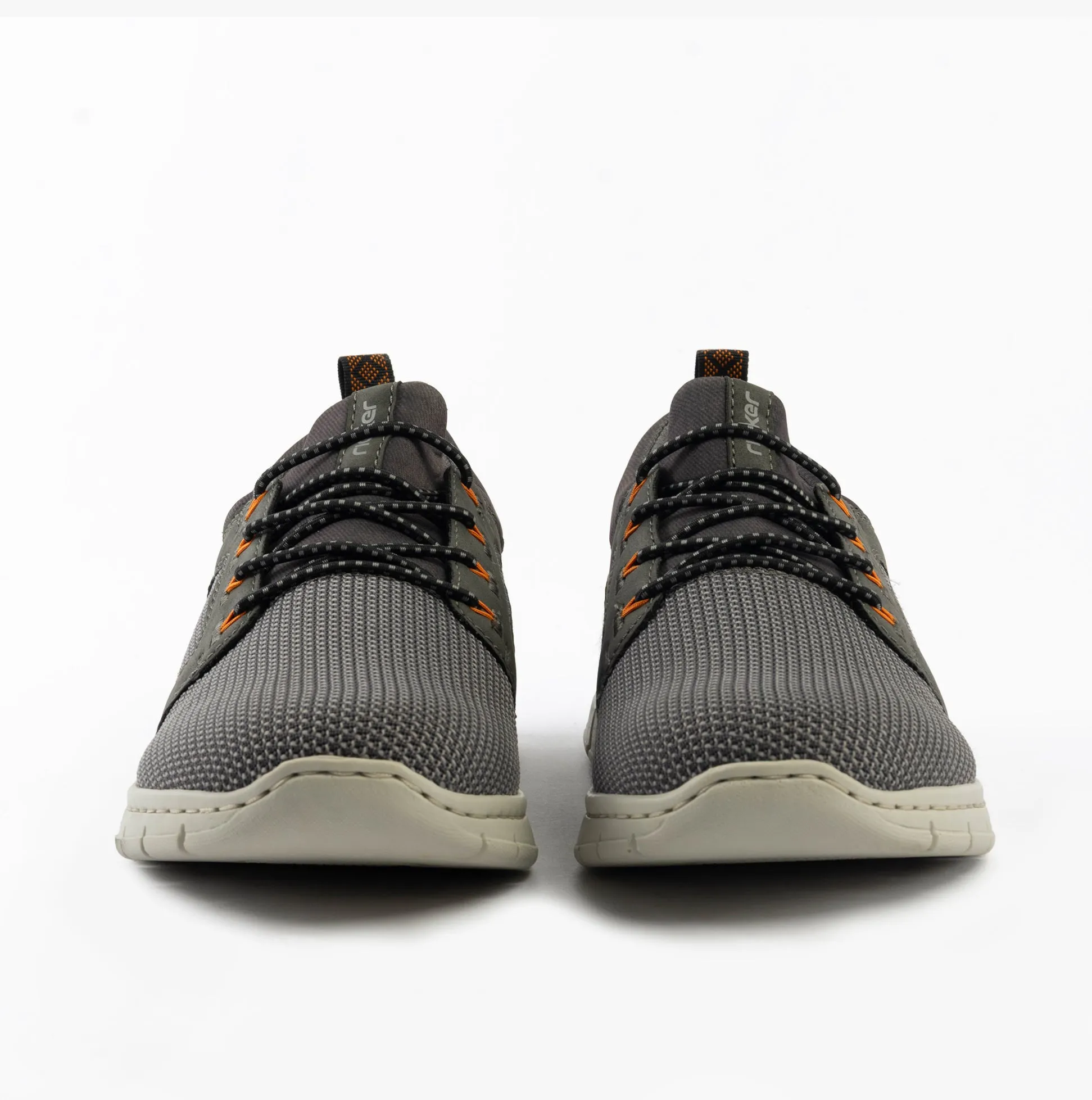 Rieker B7796-42 Mens Trainers Grey