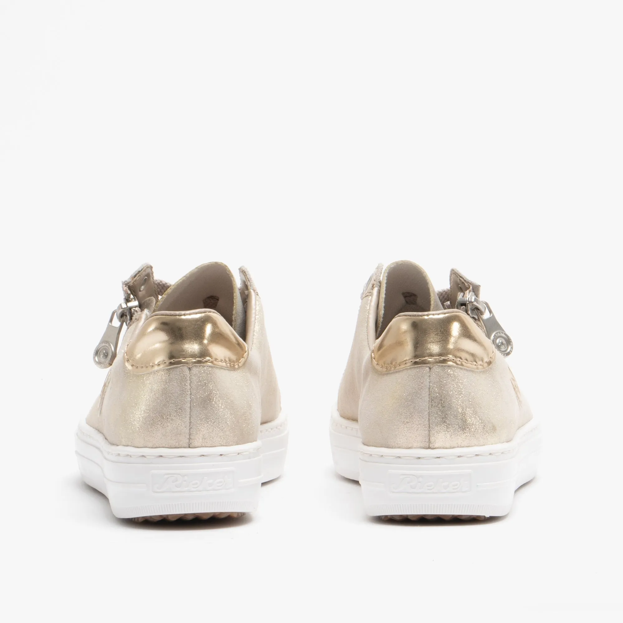 Rieker L59L8-62 Womens Trainers Gold