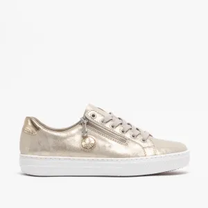 Rieker L59L8-62 Womens Trainers Gold