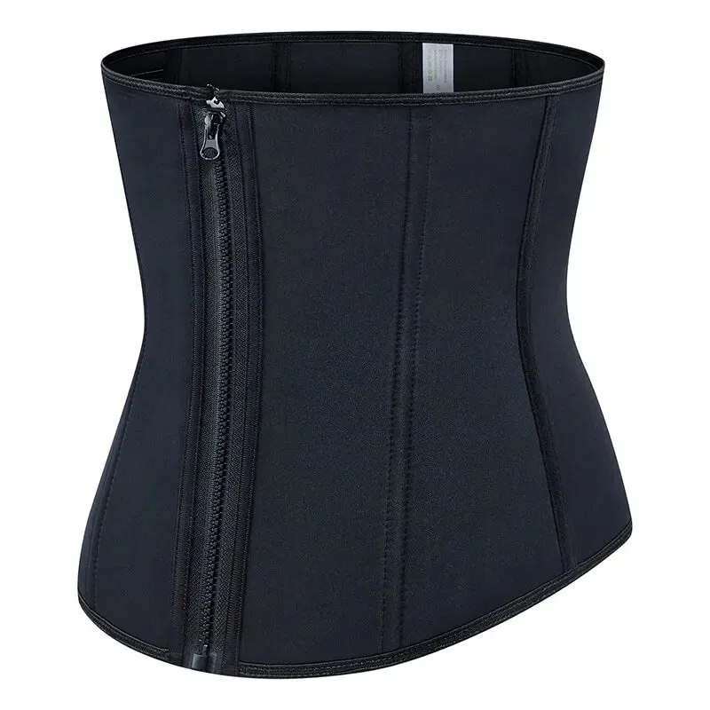 Sauna Sweat Belt Waist Trainer for Women - Neoprene Slimming Body Shaper Corset