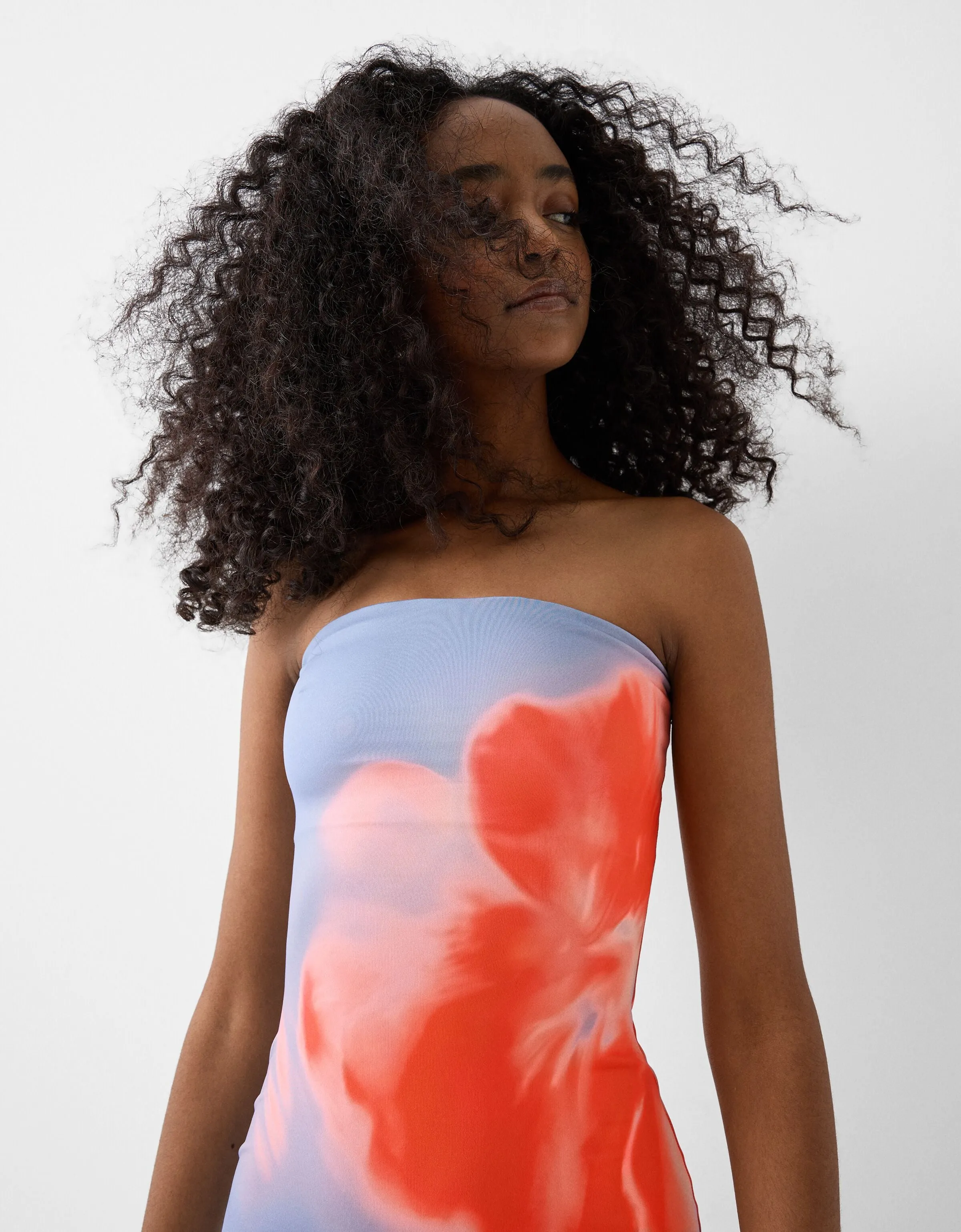 Sculpted Silhouette Midi Dress