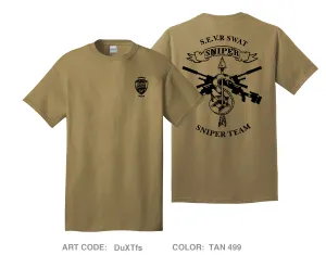S.E.V.R SWAT Comfort Unisex Cotton SS Tee - DuXTfs