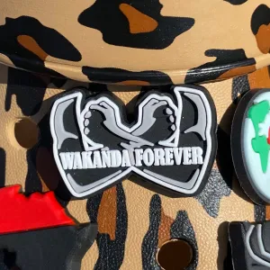 SHOE CHARMS - WAKANDA FOREVER