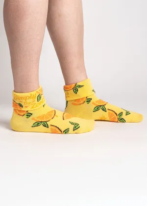 Simply The Zest Cuff Ankle Socks