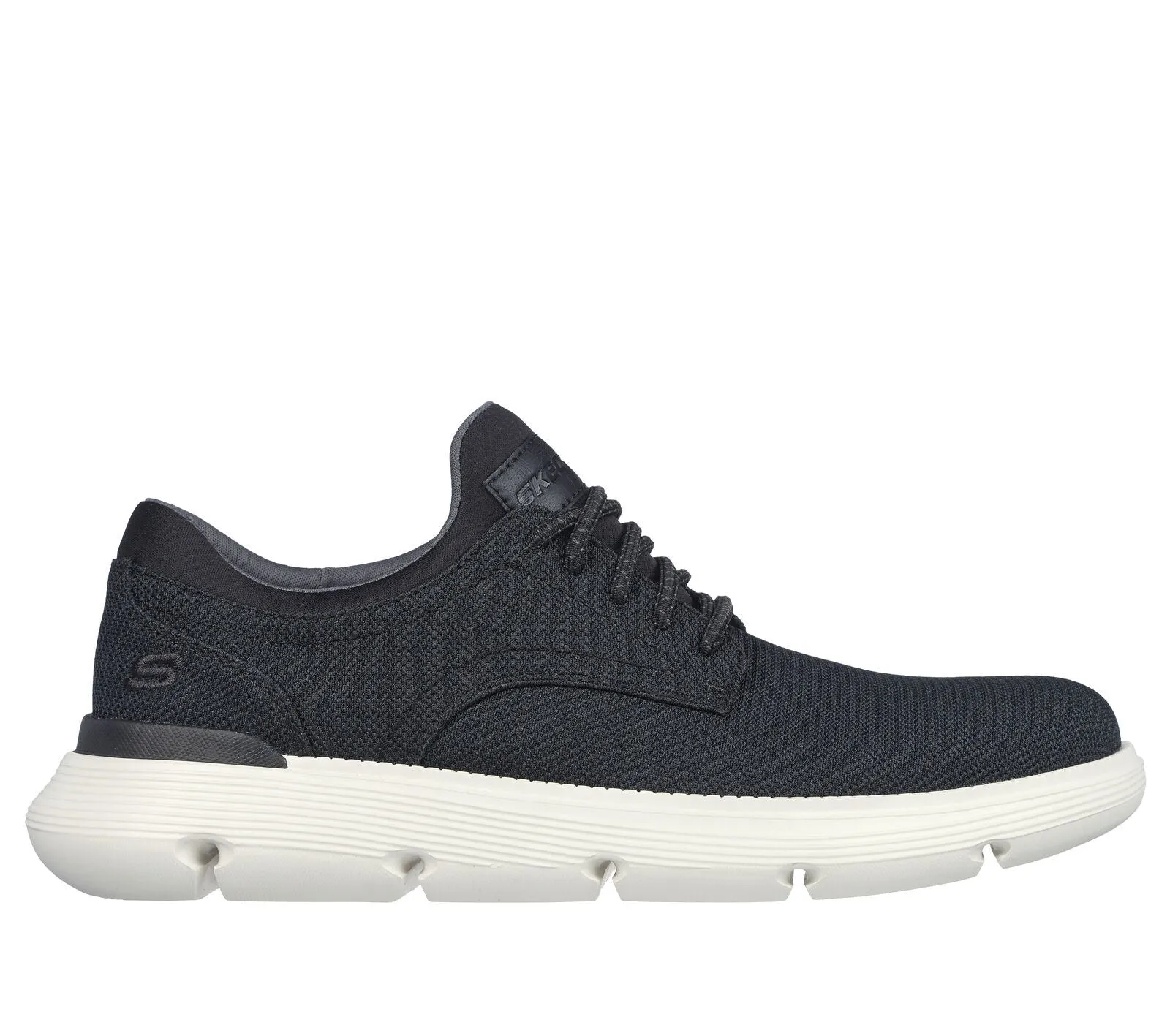 Skechers 204907/BLK GARZA-REARDON Mens Casual Shoes Black