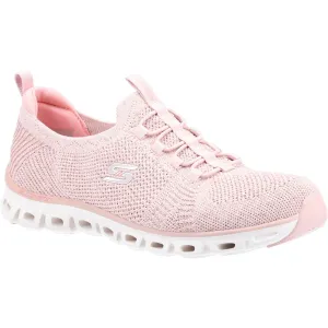 Skechers Womens Glide Step 104198-ROS Rose Slip On Shoe