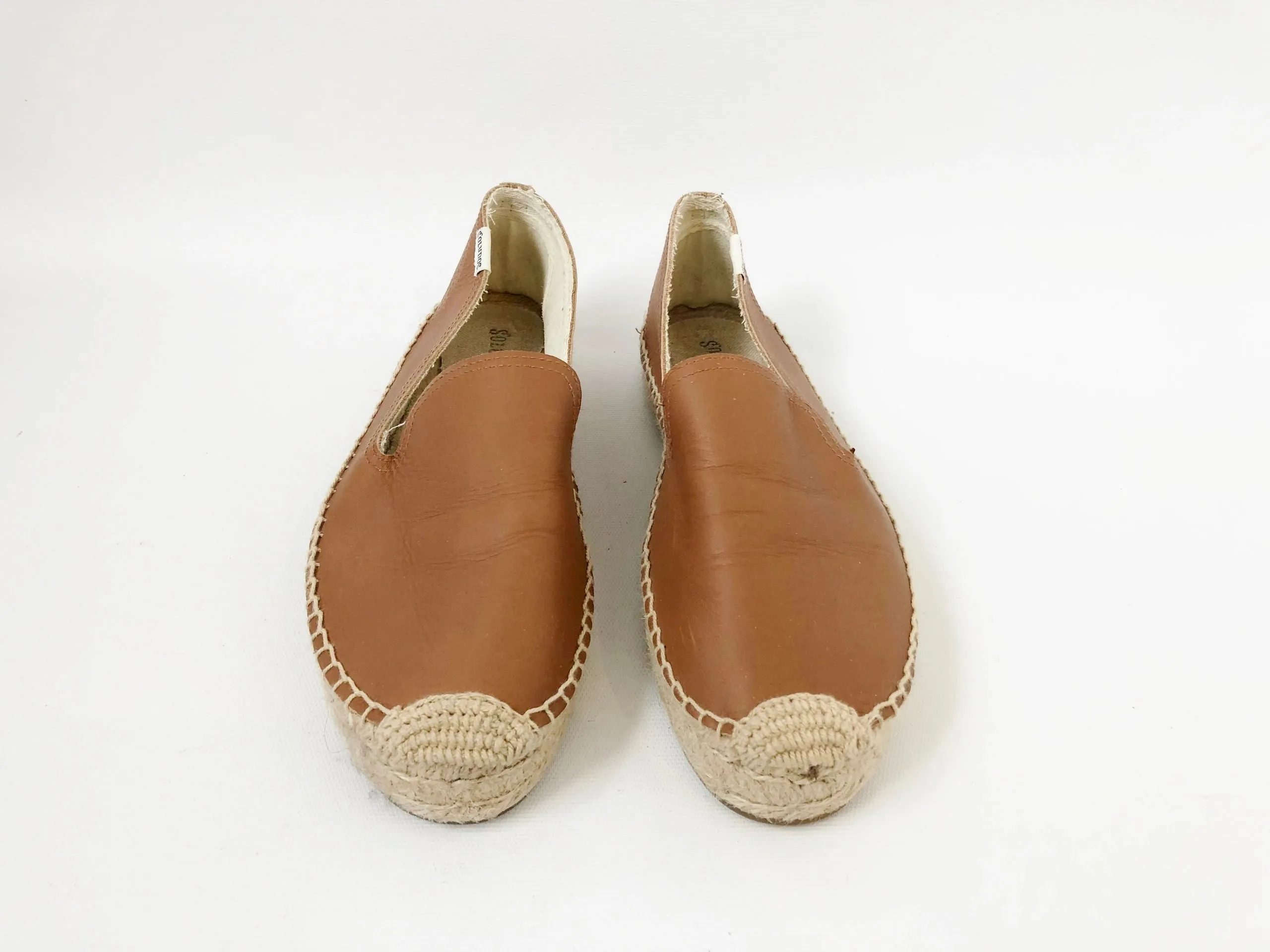 Soludos Leather Espadrille Size 8