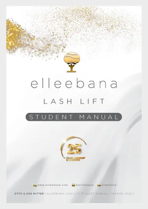 Spanish - Lash Lift Student Manual   Certificate Package