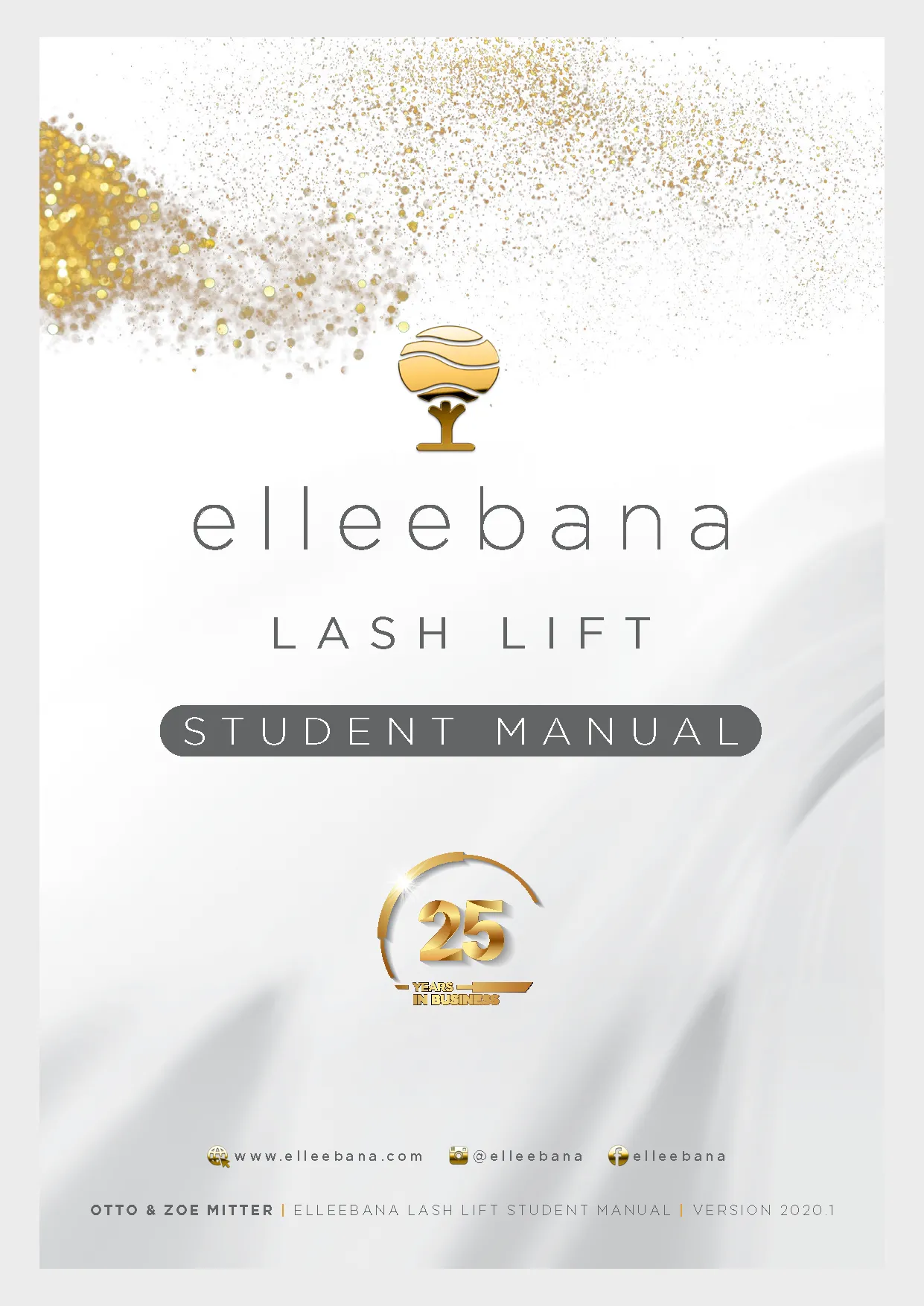 Spanish - Lash Lift Student Manual   Certificate Package