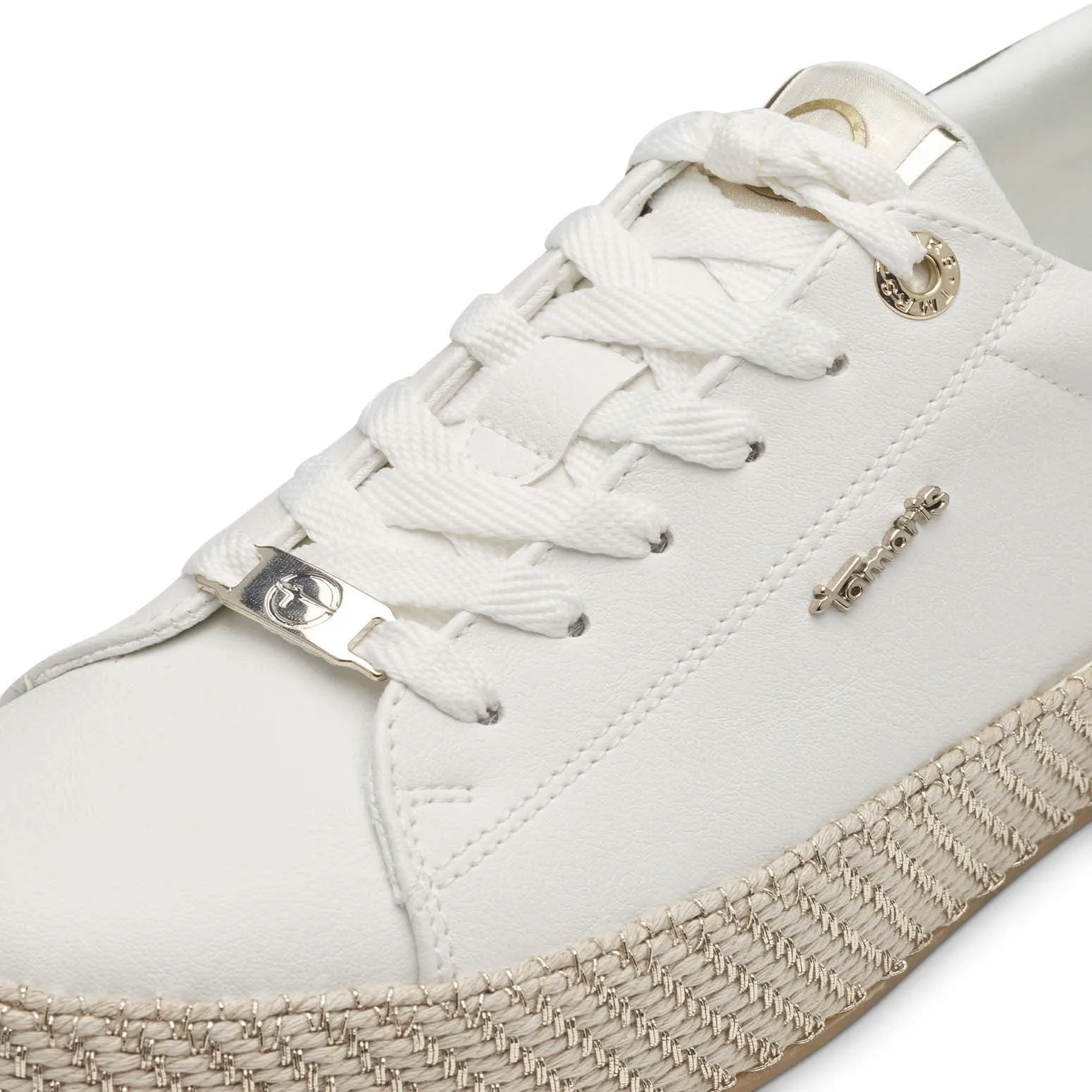 Tamaris Classic Trainer White Gold
