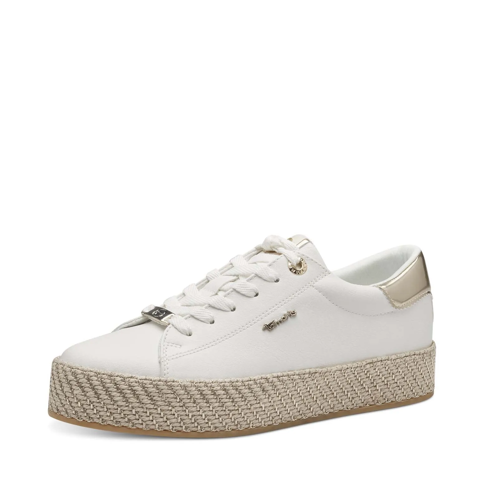 Tamaris Classic Trainer White Gold