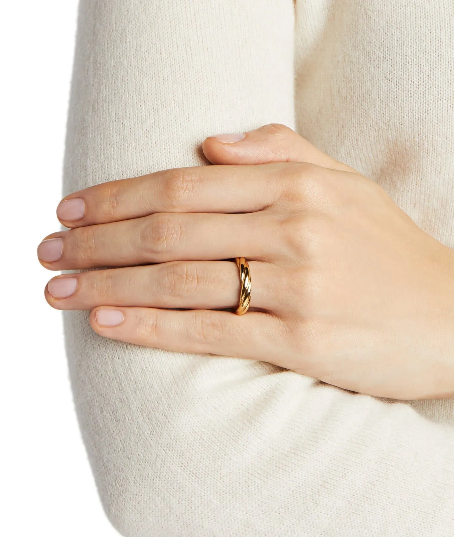 Tenderness Woven Wedding Ring, Size 6