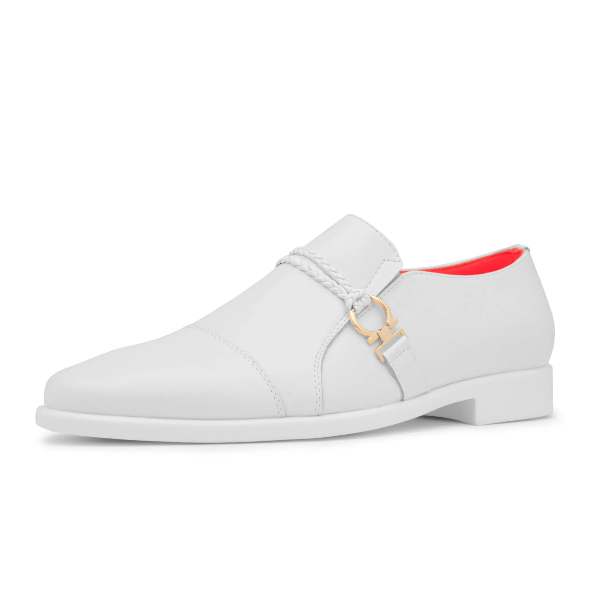 The Cuban L TAYNO Leather Cap Toe Loafer