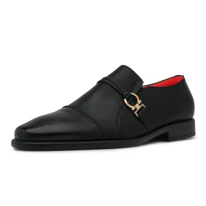 The Cuban L TAYNO Leather Cap Toe Loafer
