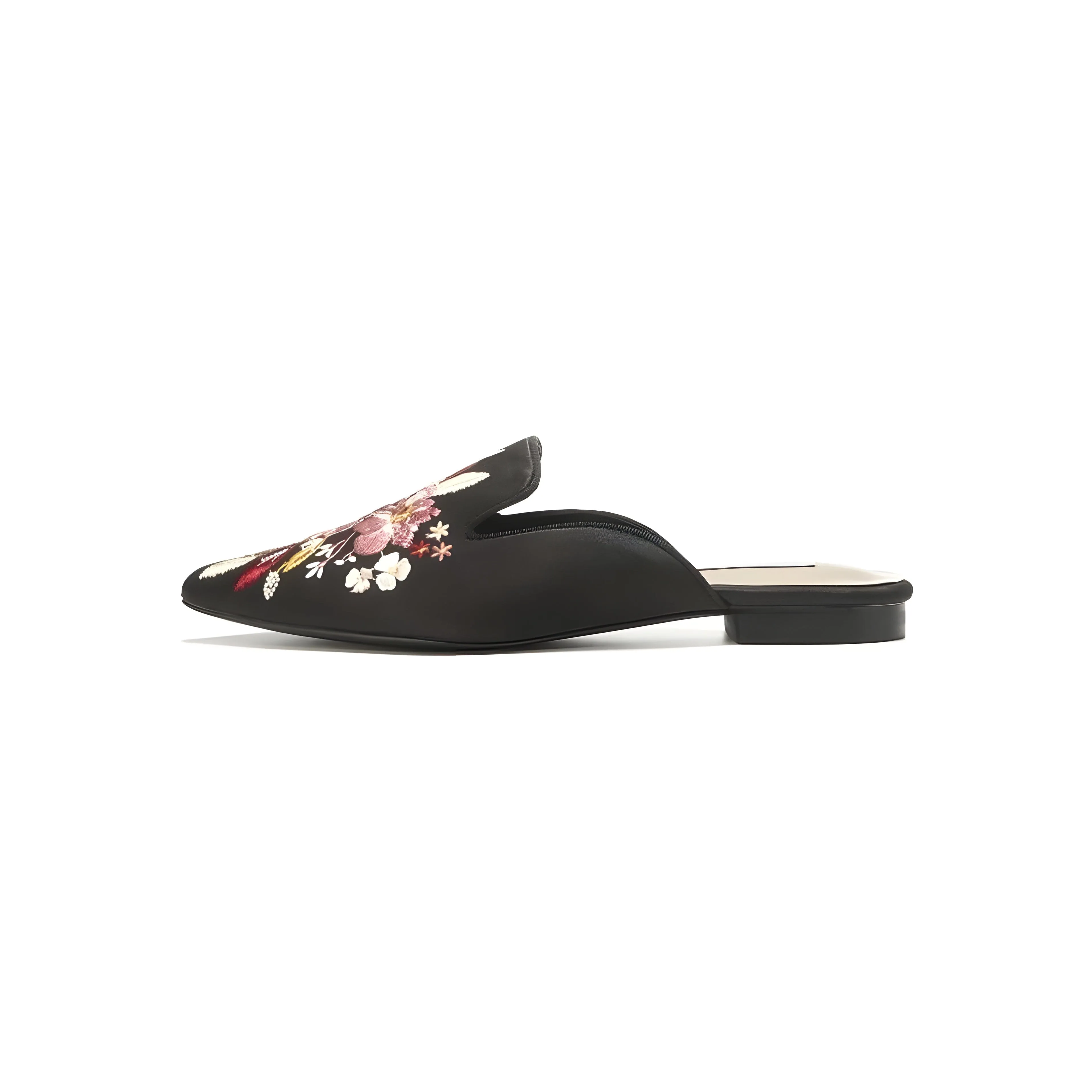 The Flora Satin Mules - Multiple Colors