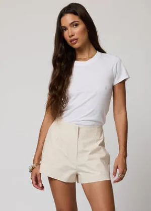 The Matte Twill Shorts