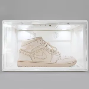 The Sneaker Laundry LED Side Drop Shoe Box - White