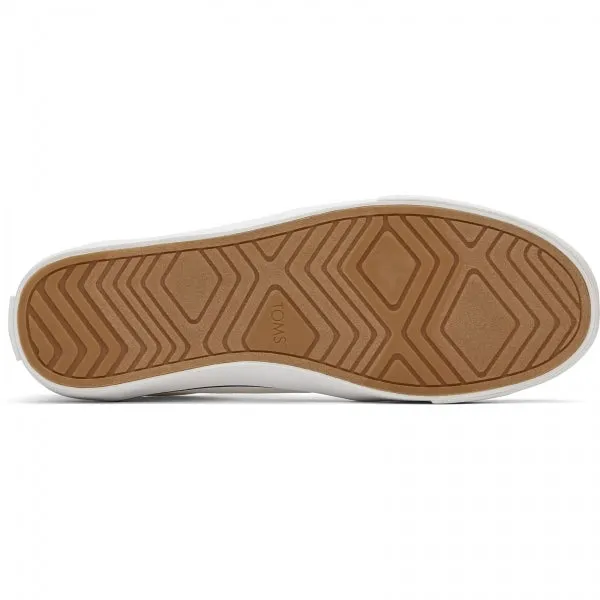 TOMS ALPARGATA FENIX Mens Textile Low Top Trainers White